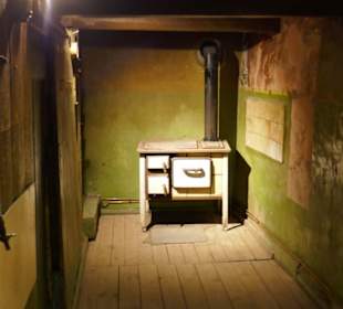 Alter Herd in einem Zimmer ohne Frischluft