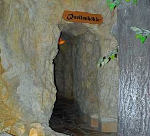 Zugang zu den Quellenhöhlen
