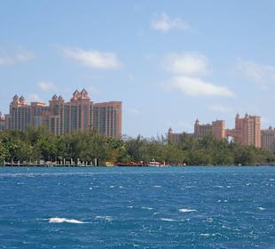 Blick auf das Atlantis Resort