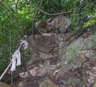 Aufgang Buaboke Cave