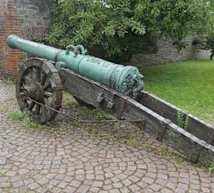 Teil der ehemaligen Befestigung von Magdeburg
