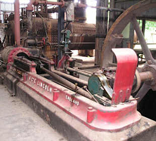 Alte englische Maschine