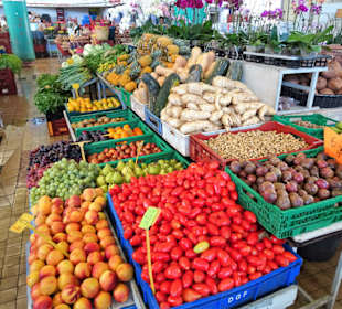 Rundgang durch die Markthalle
