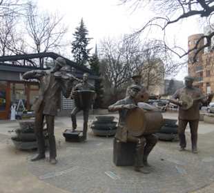 Die Straßenmusiker von Praga