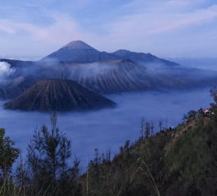 Sonnenaufgang Bromo Vulkan