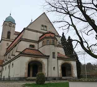 Die evang. Lutherkirche im Stadtteil Lichtental
