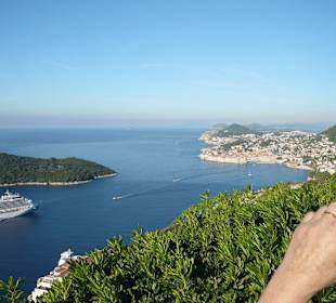 Auf Reede vor Dubrovnik