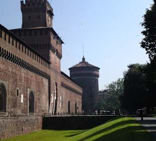 View of the outside wall and main gate