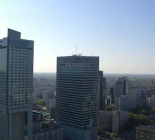 Widok z Pałacu Kultury