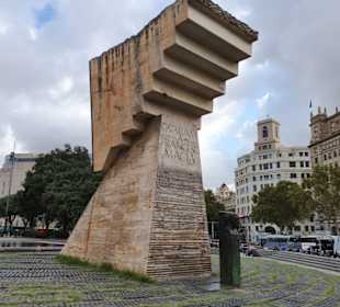 Denkmal Francesc Macia ,Plaza Catalunya