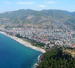 Blick auf Alanya