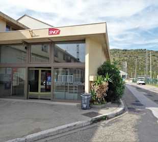 Eingang zum Bahnhof Cerbère