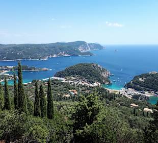 Wandern Paleokastritsa