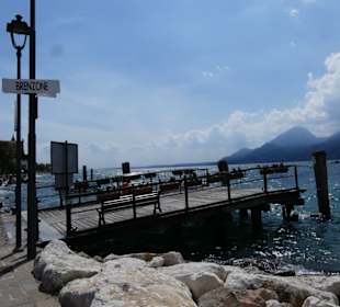 Wanderweg entlang des Lago