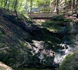 Wanderung durch die Klamm