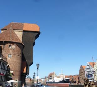 BBlick auf das Krantor von derlick auf das Krantor