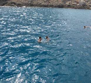 Schnorcheln im Meer