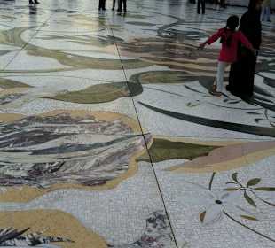 Sheikh Zayed Moschee in Abu Dhabi