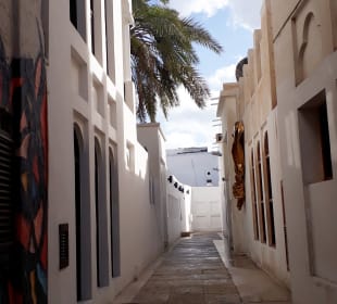 Muharraq Alte Häuser mit Kulturpass