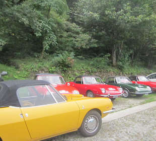 Fiat Oldtimertreffen beim Kloster Piona
