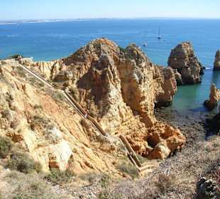 Treppenabgang Ponte da Piedade