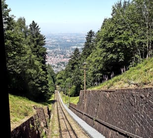 Fahrt mit der Königstuhlbahn