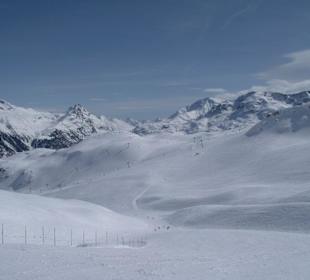 Im Skigebiet "Corviglia"