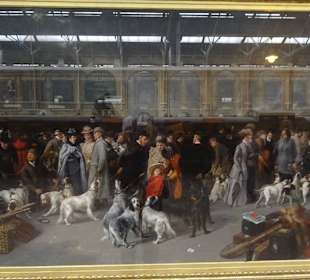 Bahnhof im 18. Jahrhundert