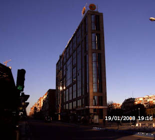 Castellana Straße Madrid