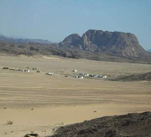 Auf dem Weg zum Kloster