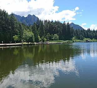 Der Völser Weiher - toll zum Baden