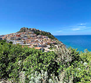 Blick auf Castelsardo 