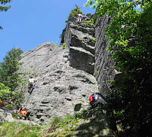 Klettern und Wandern am Kaitersberg zum Arber 