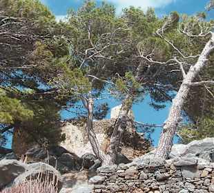 Lebrainsel Spinalonga bei Kreta