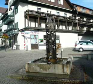 Brunnen in der Ortsmitte