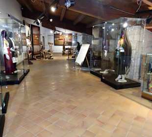 In den Räumen des Museo Etnografico