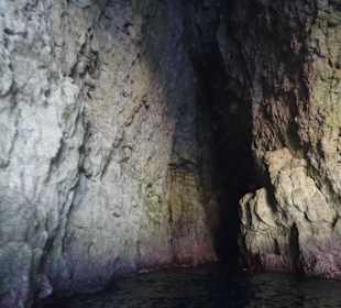 In einer Grotte