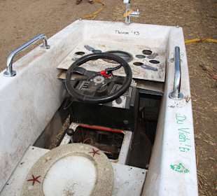 Badewannen Rasenmäher