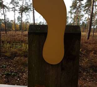 Ameisen Barfußpfad Hinweistafel