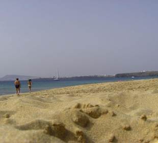 Der herrliche Strand