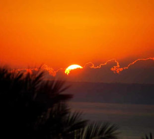 Sonnenaufgänge prächtig