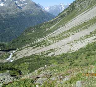 Auf dem Weg zur Winnebachseehütte