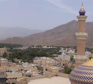 Blick von der Festung in Nizwa