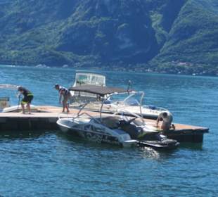 Am Comer See unterwegs
