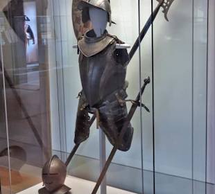 Ritterrüstung im Stadtmuseum Saalfeld