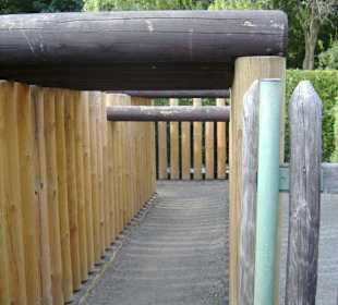 Teil des Abenteuerlabyrinths