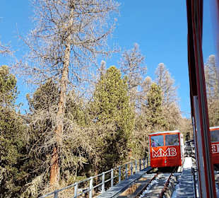 Muottas Muragl Standseilbahn