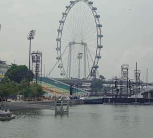 Das Riesenrad aus der Ferne
