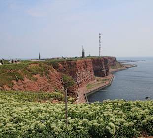 Blick auf die Steilküste
