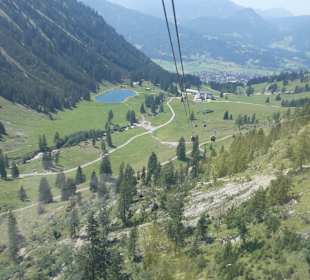 Mit der Nebelhornbahn auf das Nebelhorn
